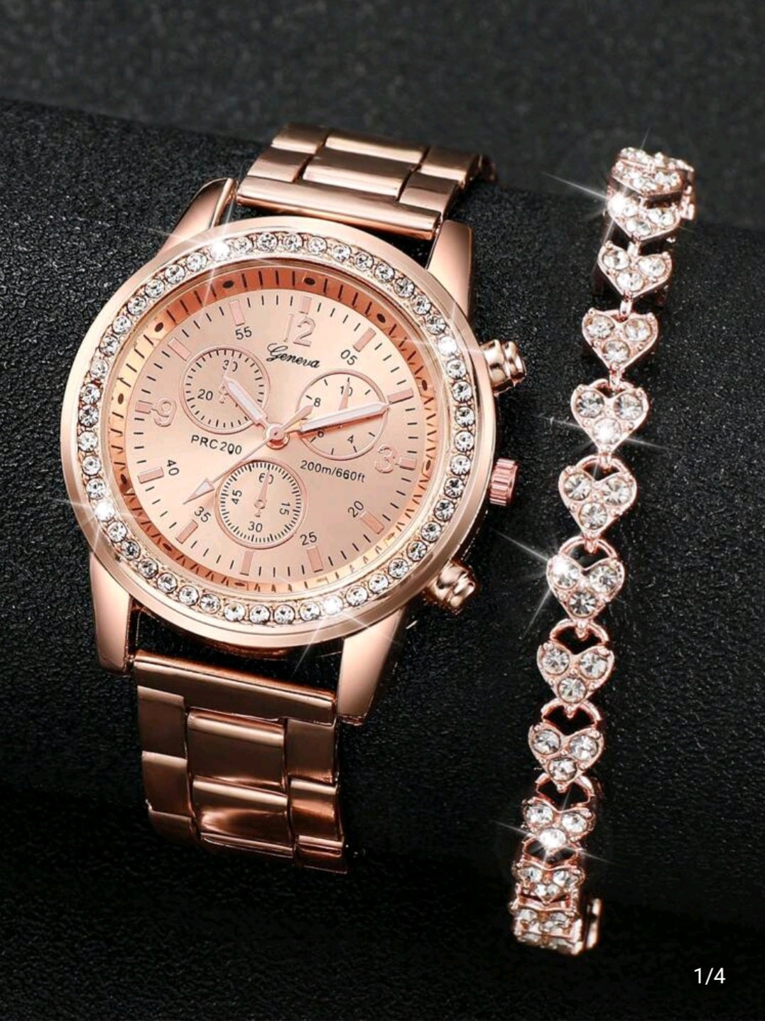 Ladies Rose Gold Watch