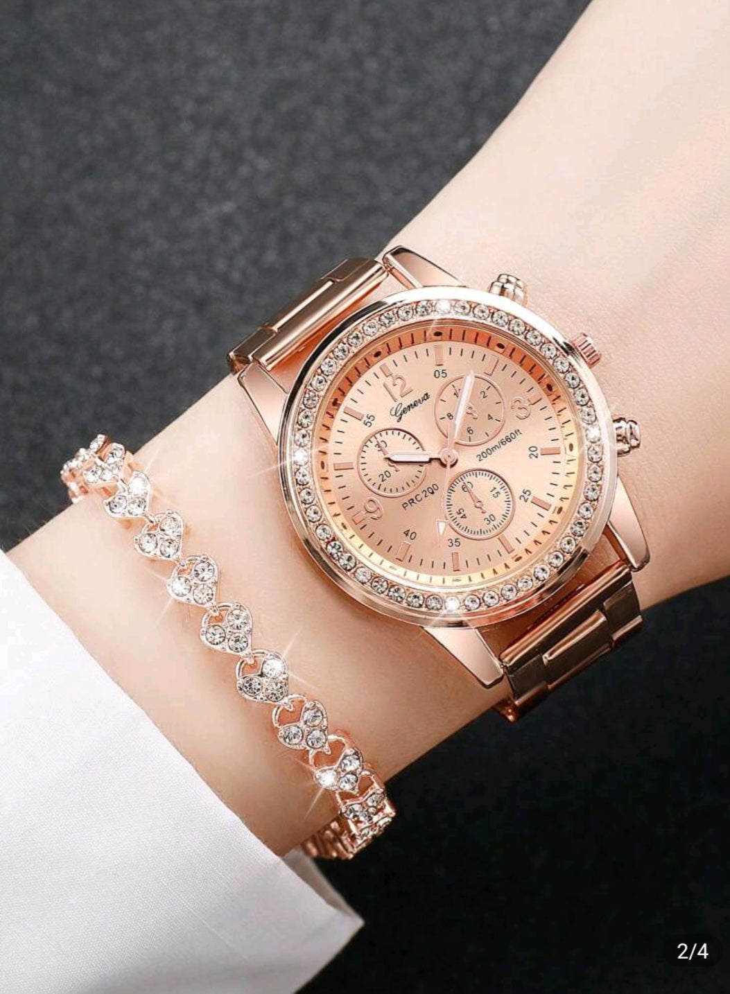 Ladies Rose Gold Watch