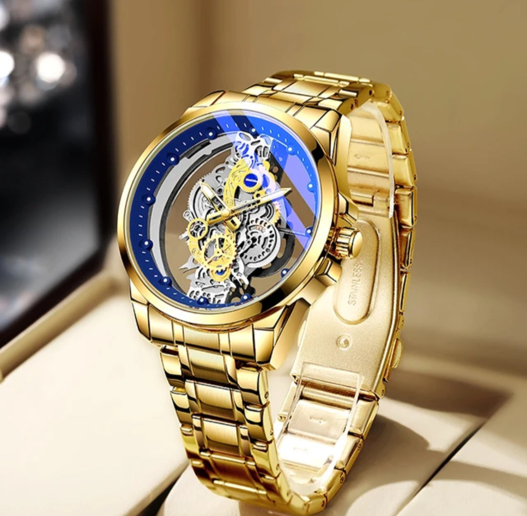 Men's Luxury Skeleton Wristwatches