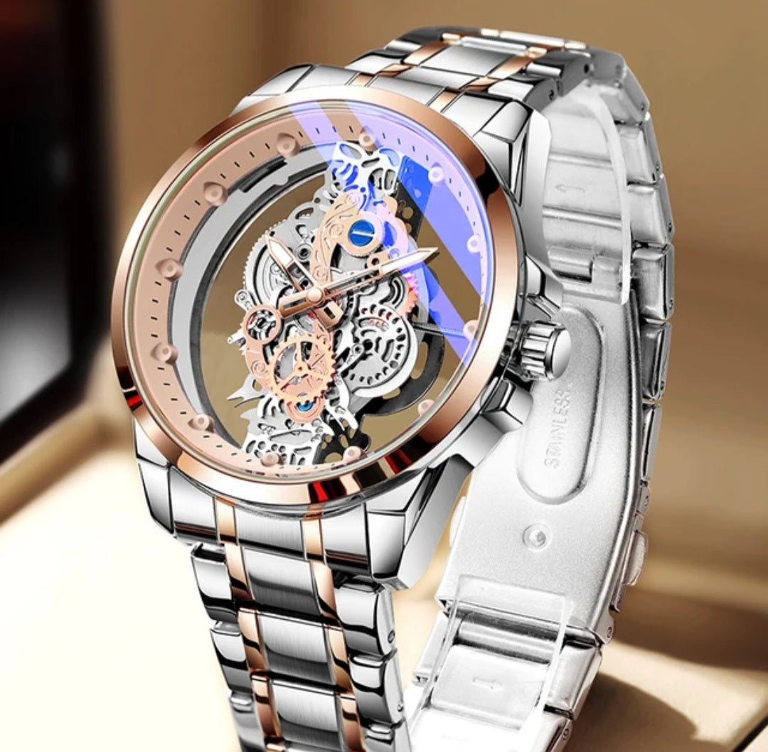 Men's Luxury Skeleton Wristwatches