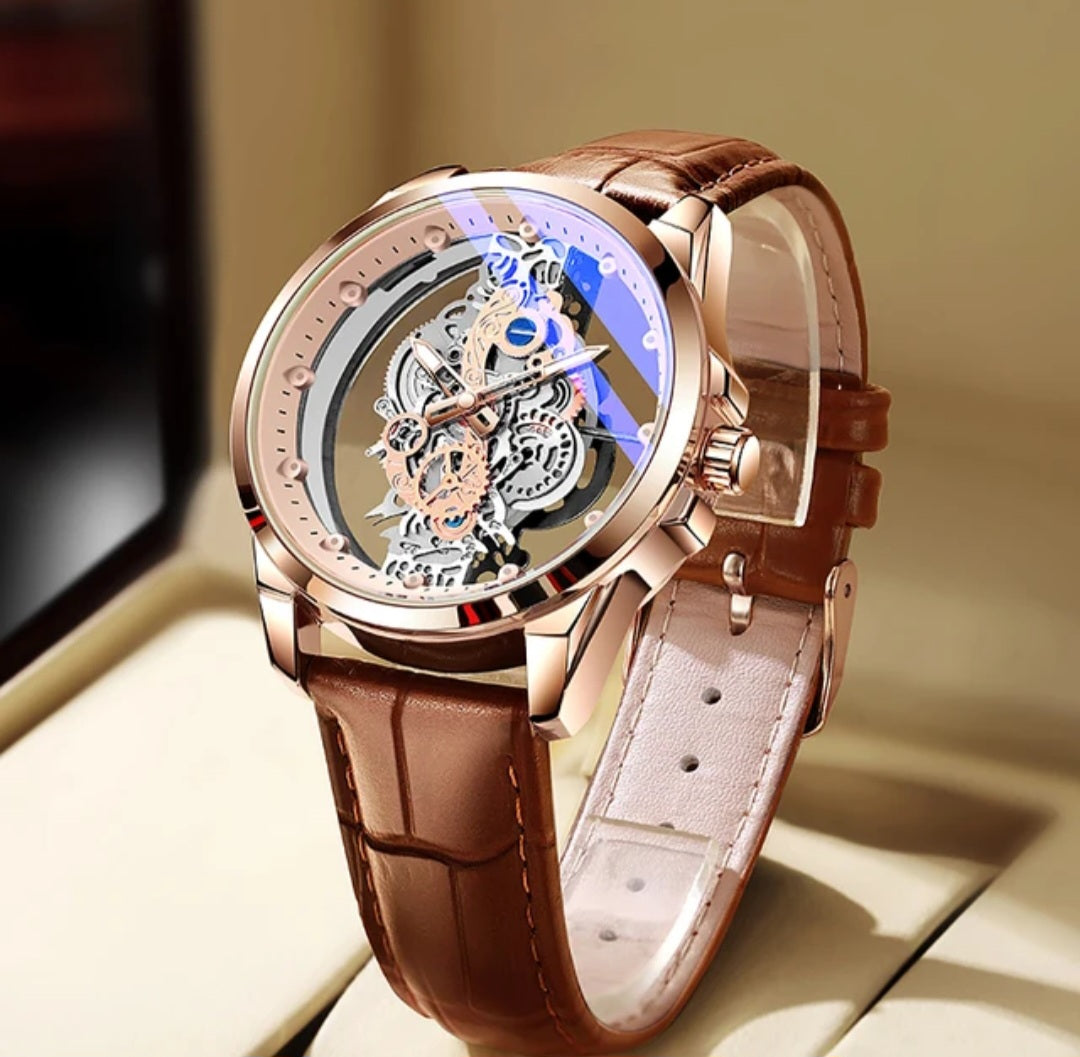 Men's Luxury Skeleton Wristwatches