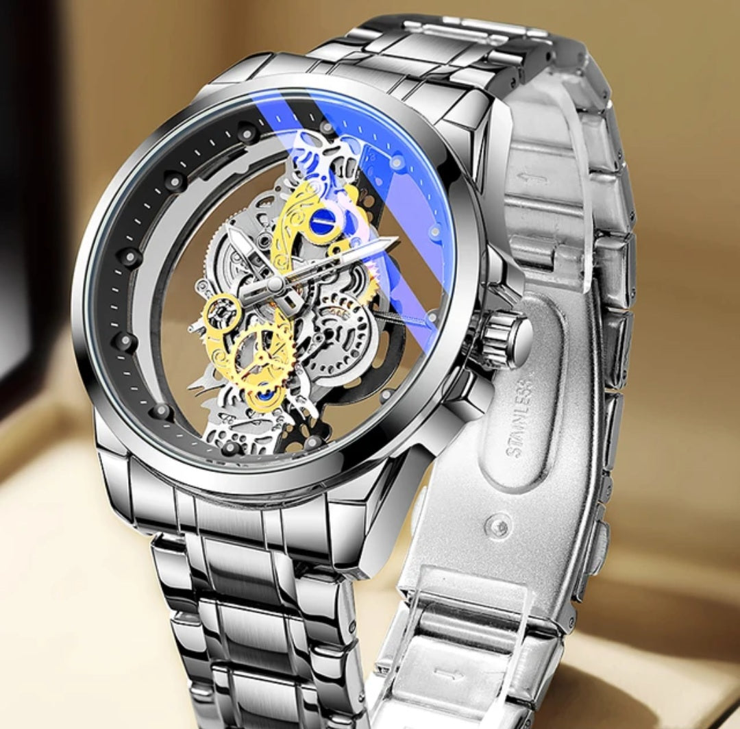 Men's Luxury Skeleton Wristwatches