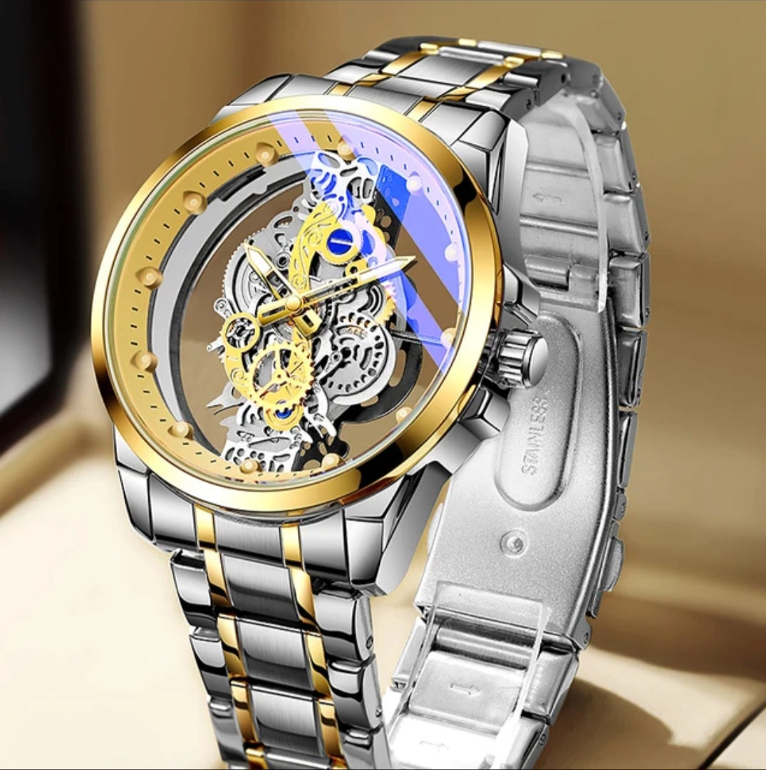 Men's Luxury Skeleton Wristwatches
